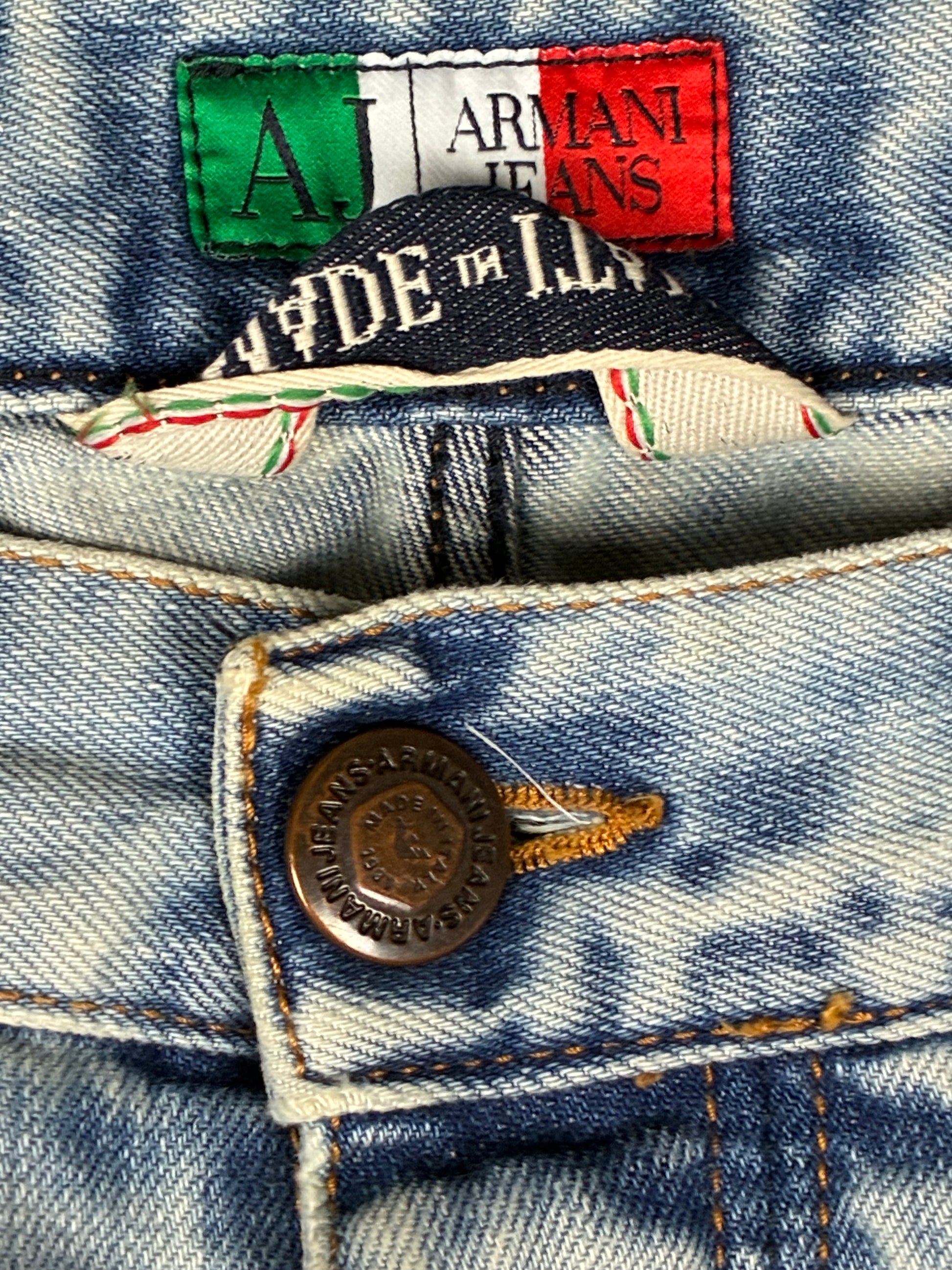vintage Armani jeans {L}
