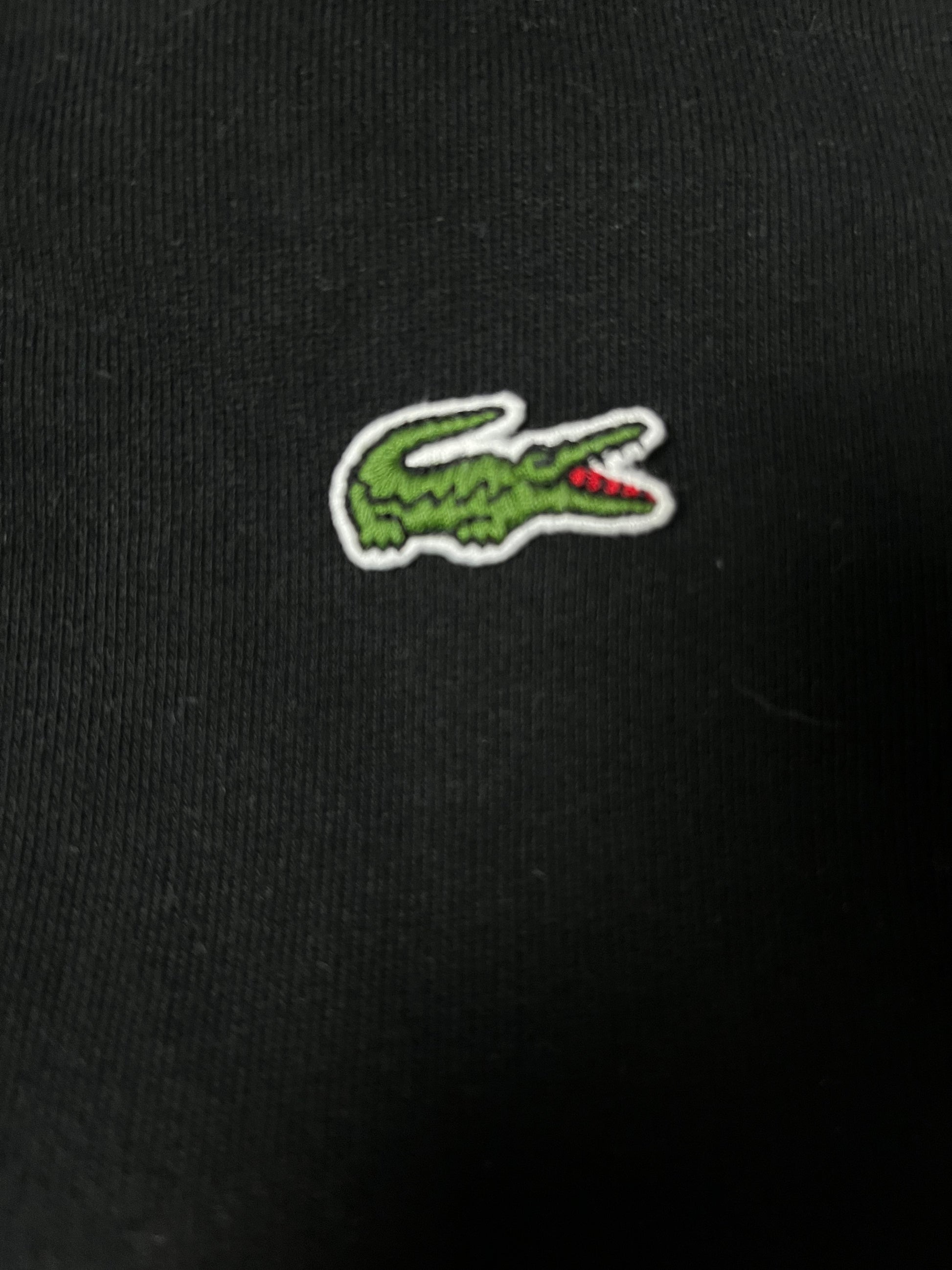 black Lacoste sweater {XL}