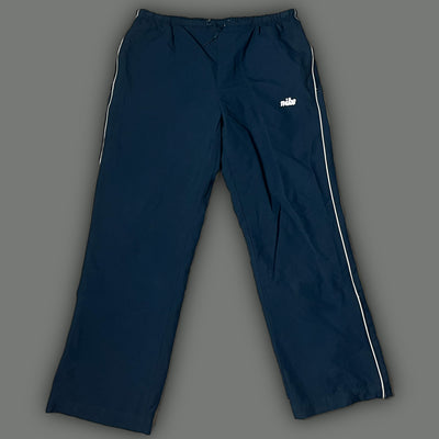 vintage navyblue Nike trackpants {XL}