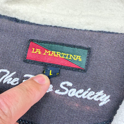 vintage La Martina sweatjacket {L}