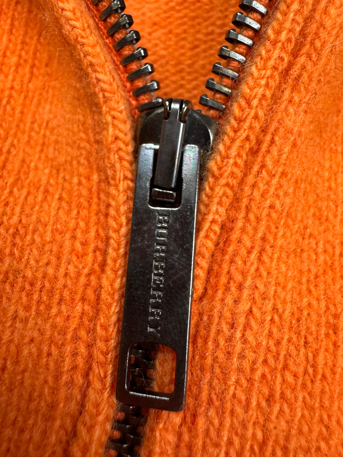 vintage Burberry quarterzip {L}