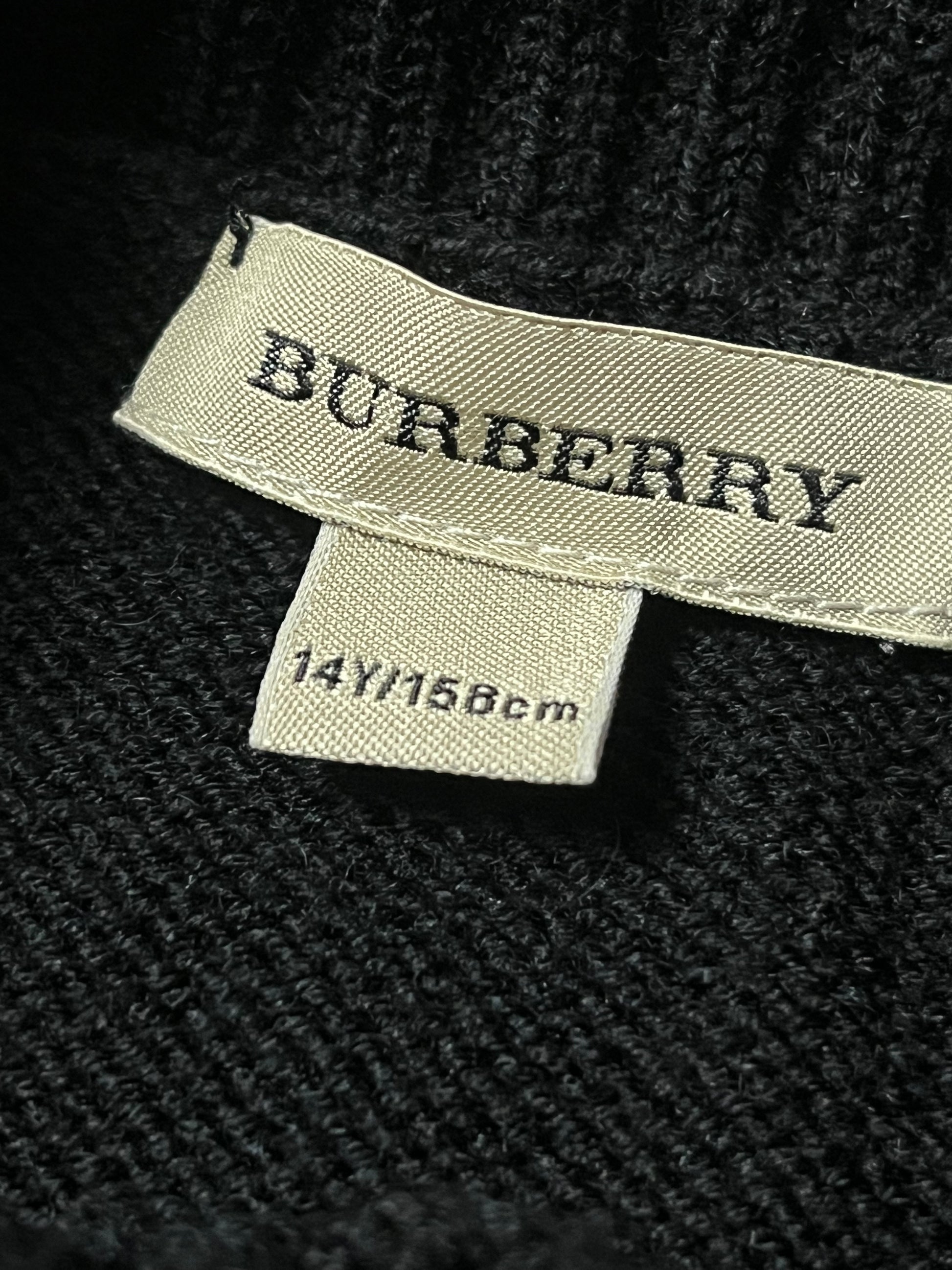 vintage Burberry knittedsweater {XS}