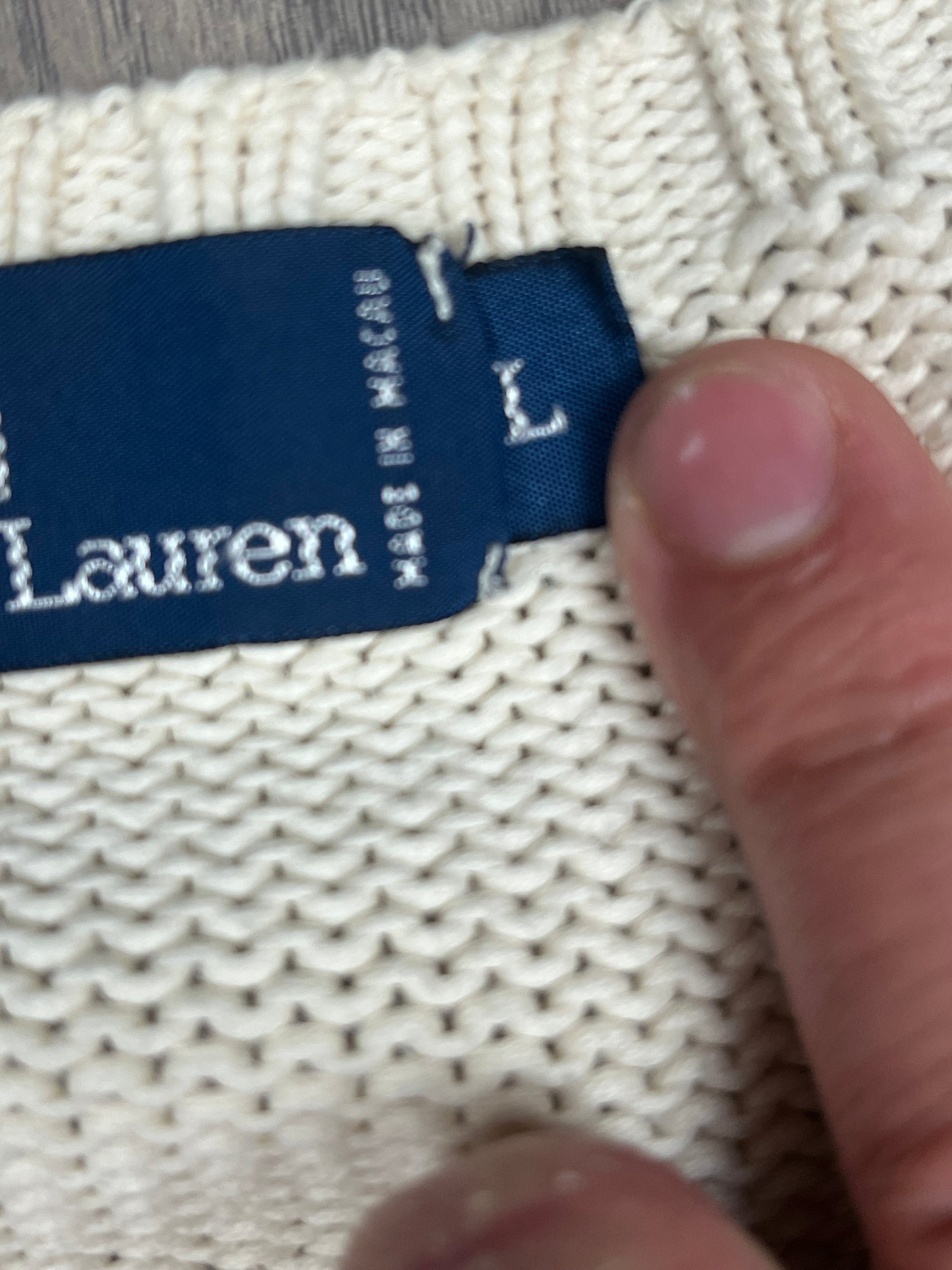 vintage Polo Ralph Lauren knittedsweater {L}