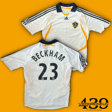 Load image into Gallery viewer, vintage Adidas LA Galaxy BECKHAM23 2007-2008 home jersey {XL}
