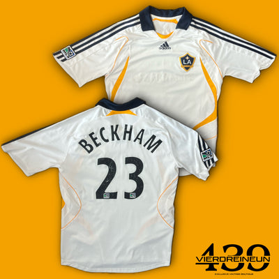 vintage Adidas LA Galaxy BECKHAM23 2007-2008 home jersey {XL}