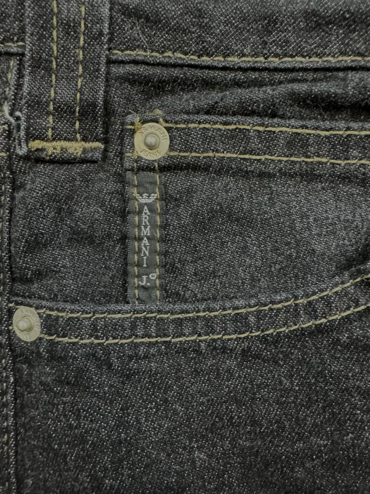 vintage Armani jeans {M}