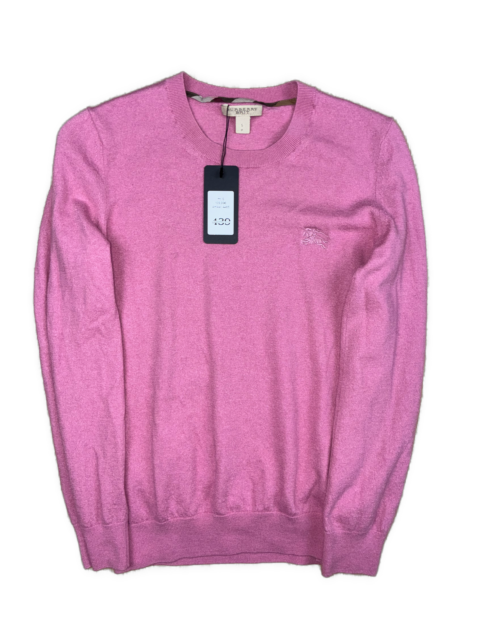 vintage Burberry knittedsweater {S}