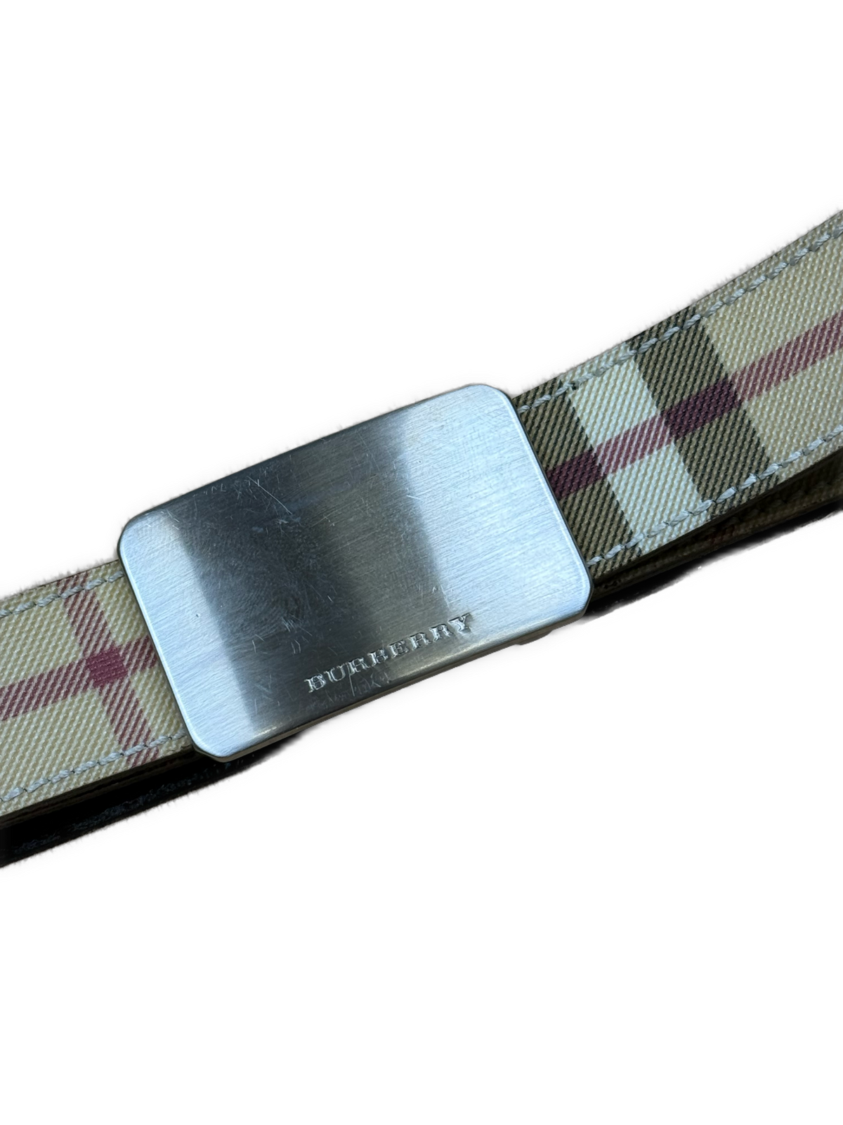 vintage Burberry belt