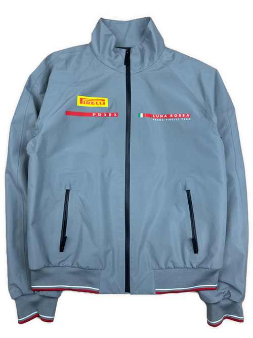 grey Prada Luna Rossa windbreaker