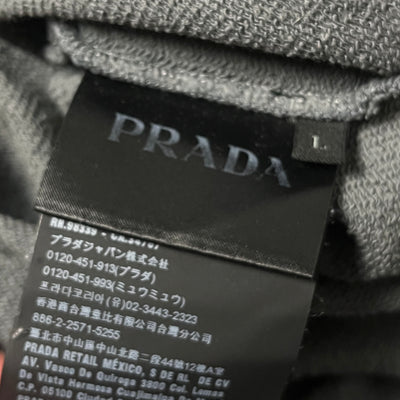 grey Prada sweatjacket {M}