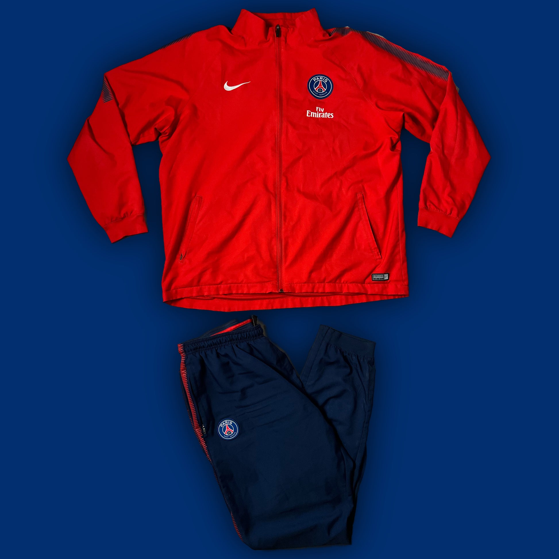 vintage Nike Paris Saint Germain PSG tracksuit {XL}