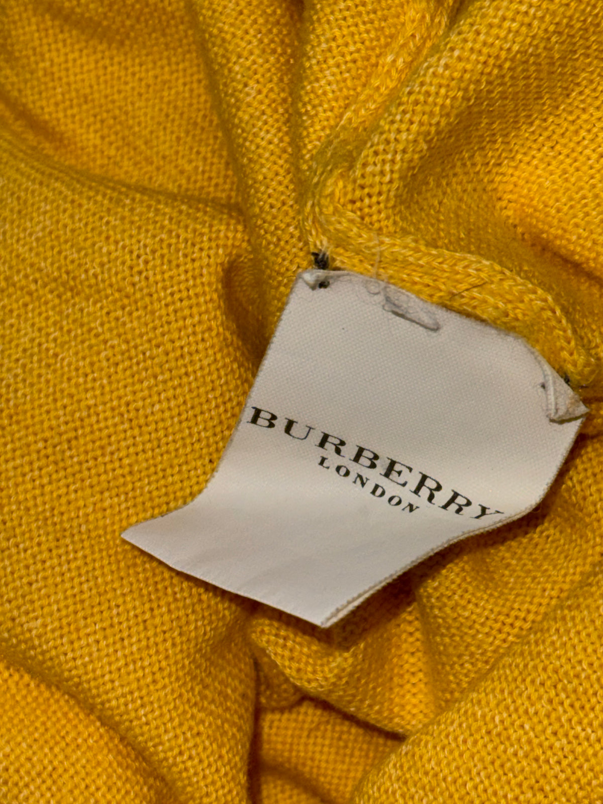 vintage Burberry knittedsweater {L}