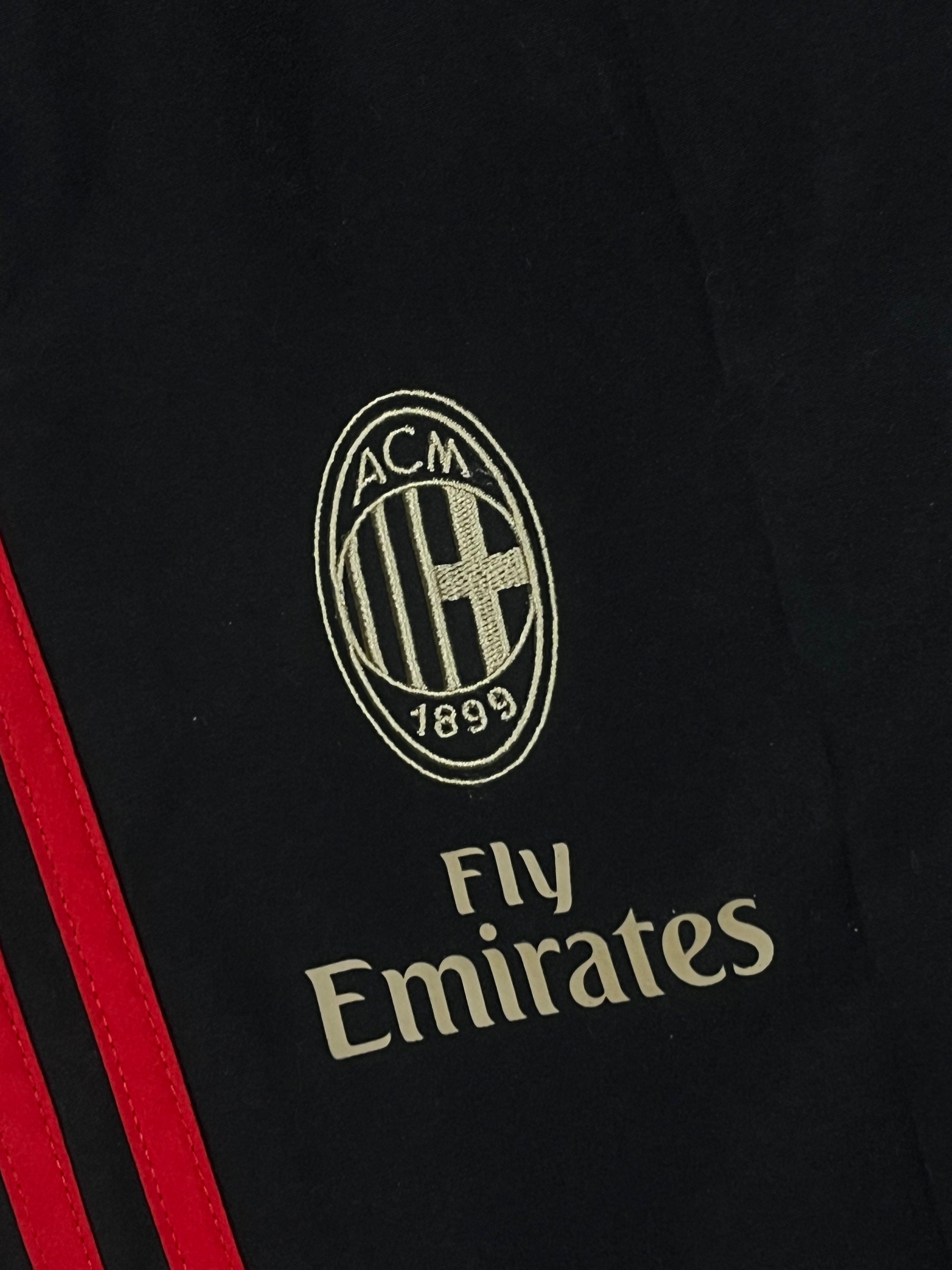 vintage Adidas Ac Milan trackpants {S}