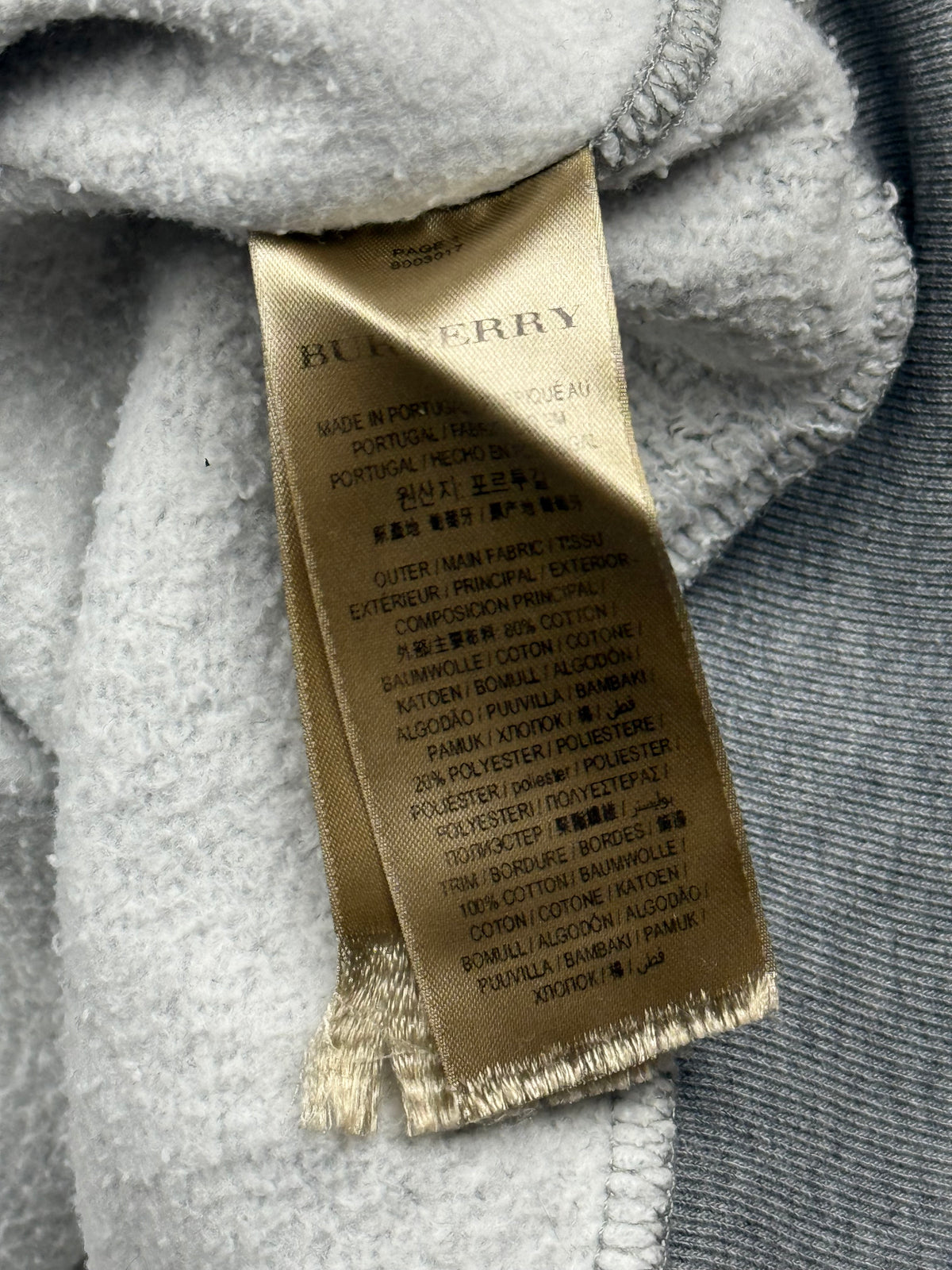 vintage Burberry sweater