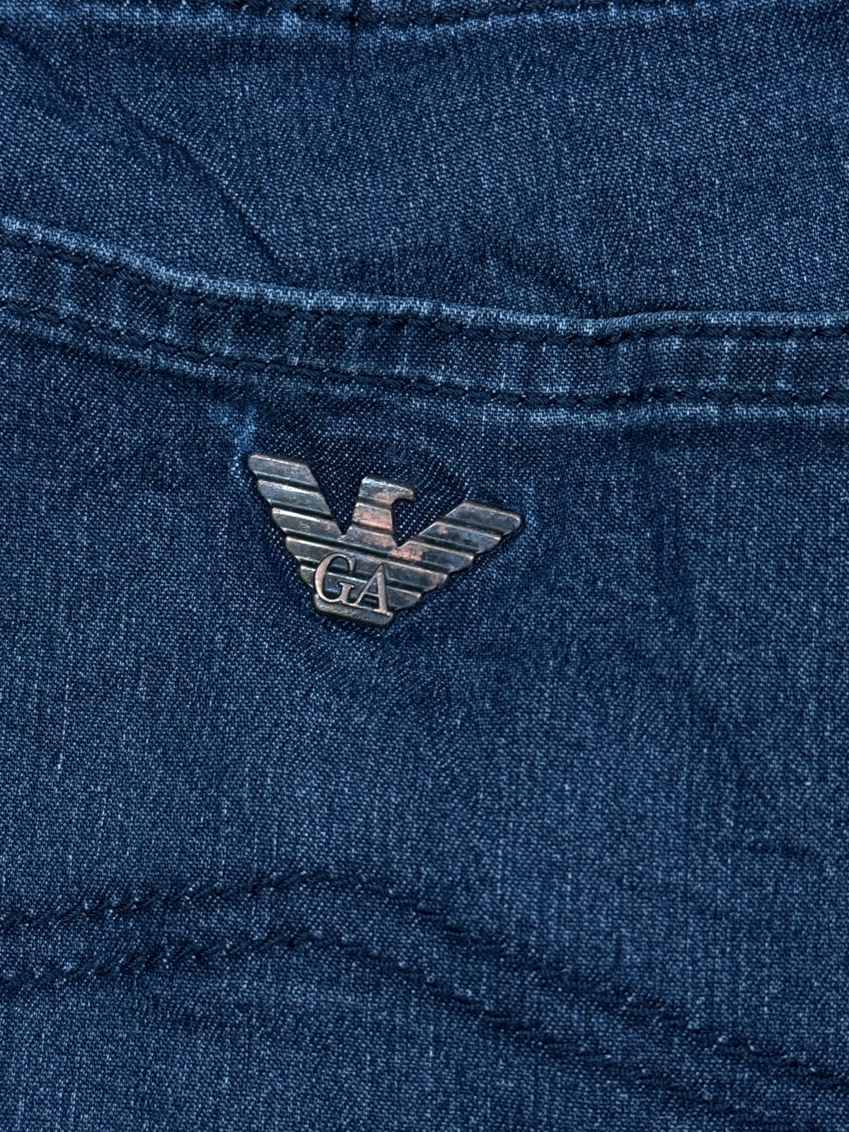 vintage Armani jeans {L}