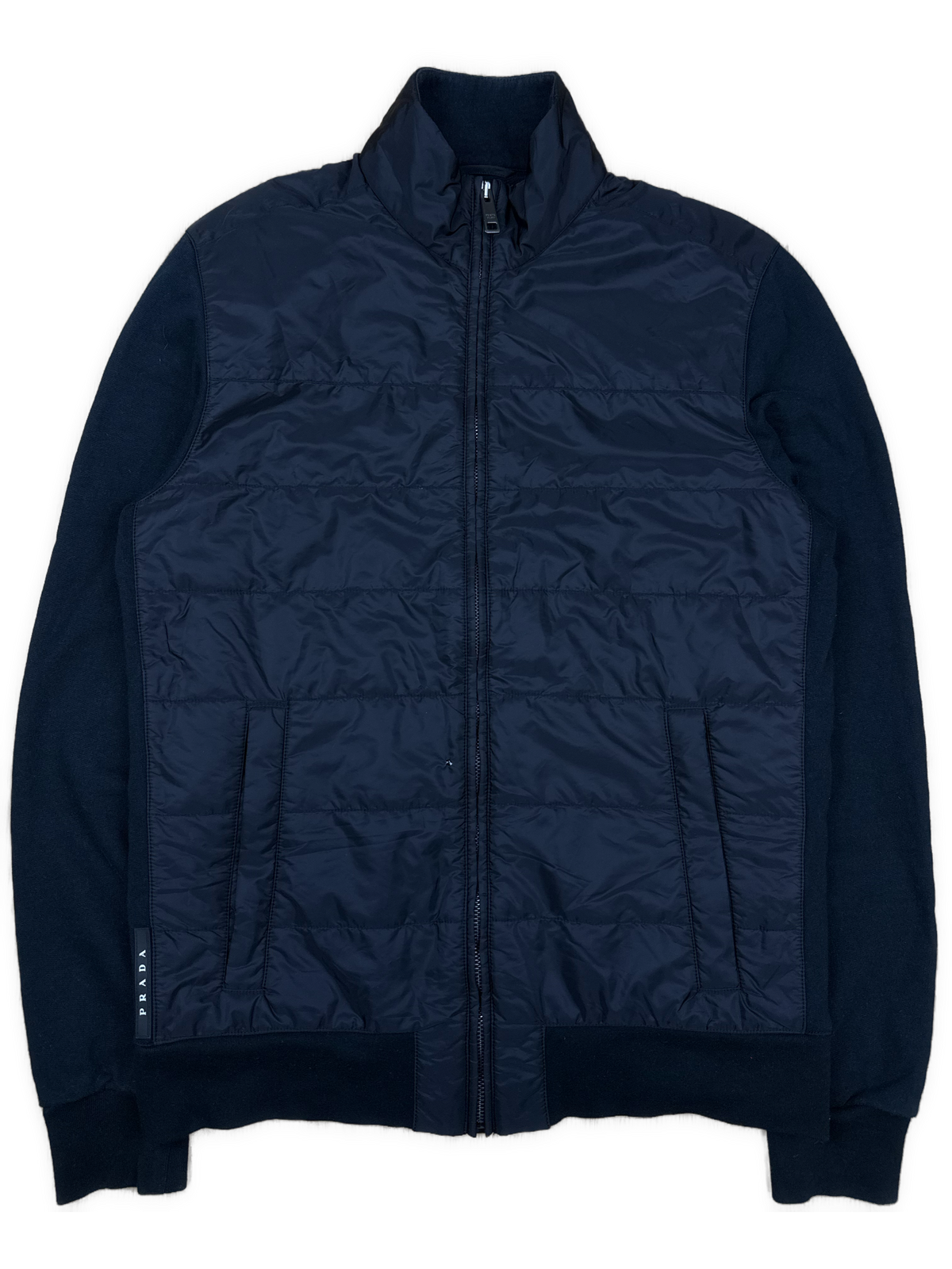 vintage Prada hybrid sweatjacket