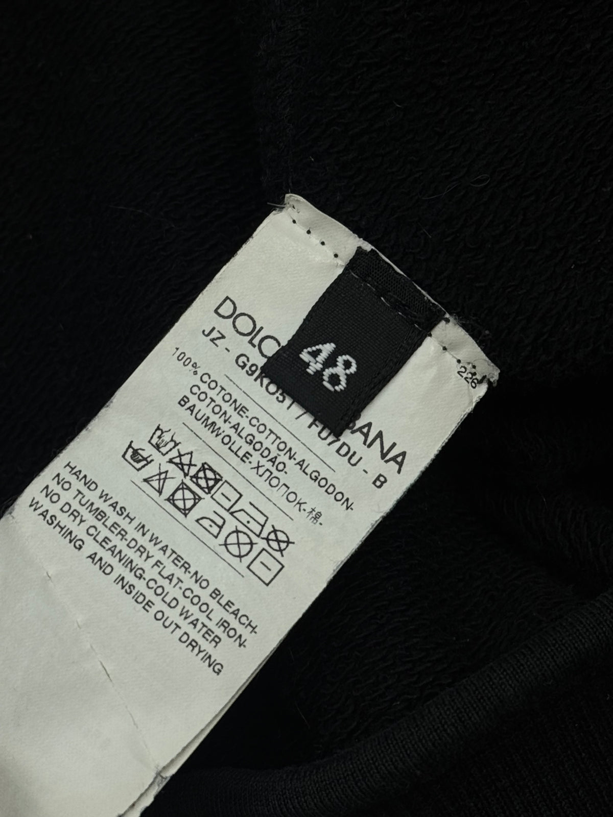 vintage Dolce & Gabbana sweatjacket {M}