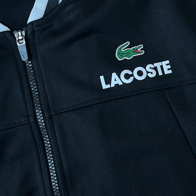 black Lacoste trackjacket {L}