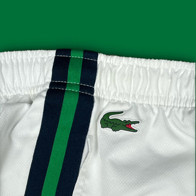 white Lacoste trackpants {XL}