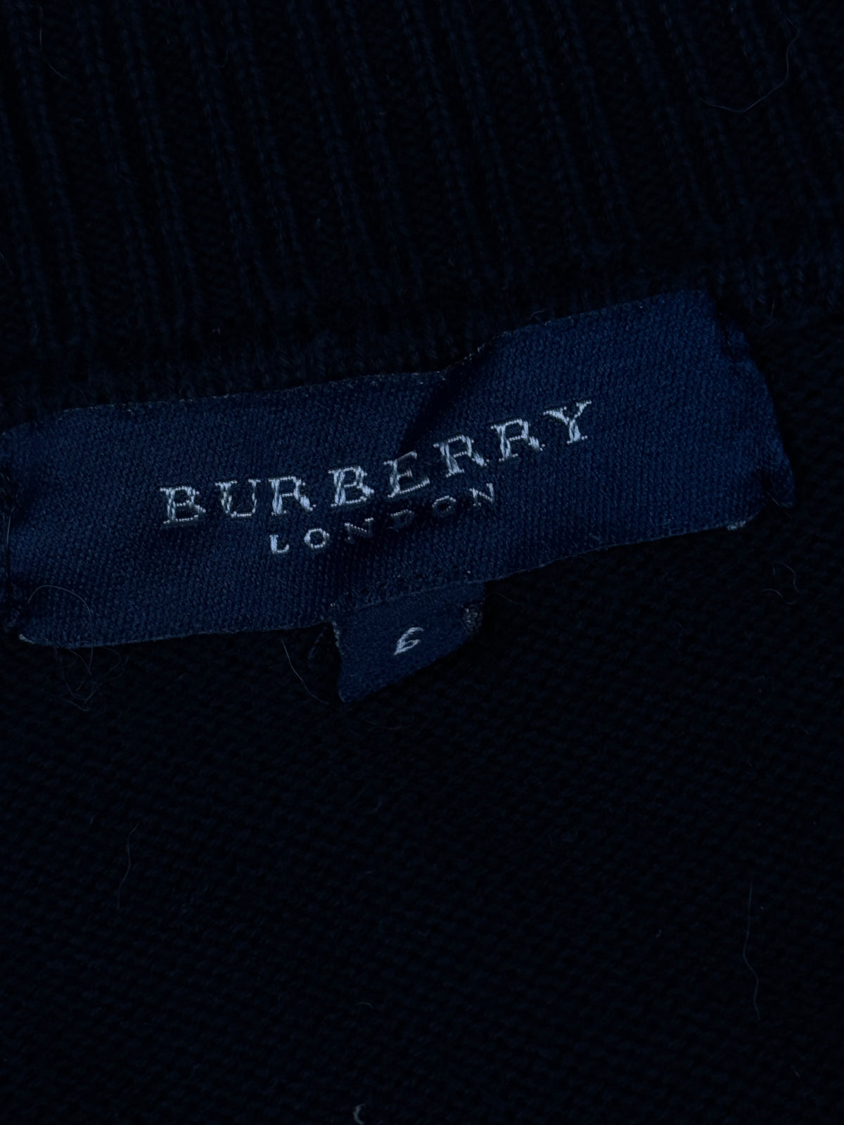 vintage Burberry sweatjacket {L}