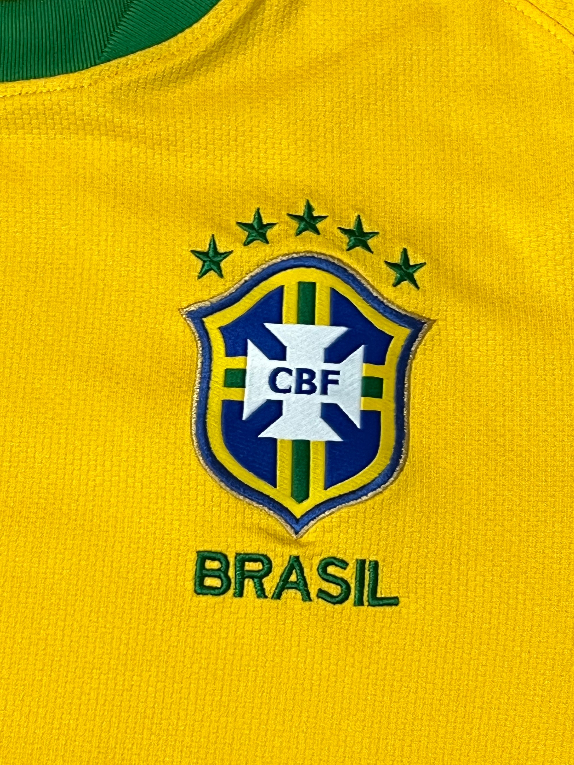 vintage Nike BRASIL 2010 home jersey {S}