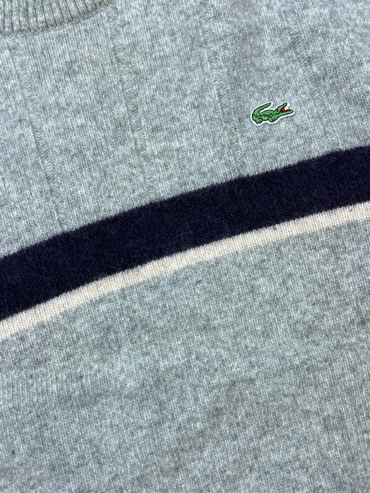 vintage Lacoste knittedsweater {M}