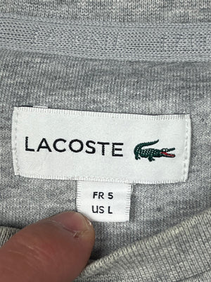 grey Lacoste sweater {L}