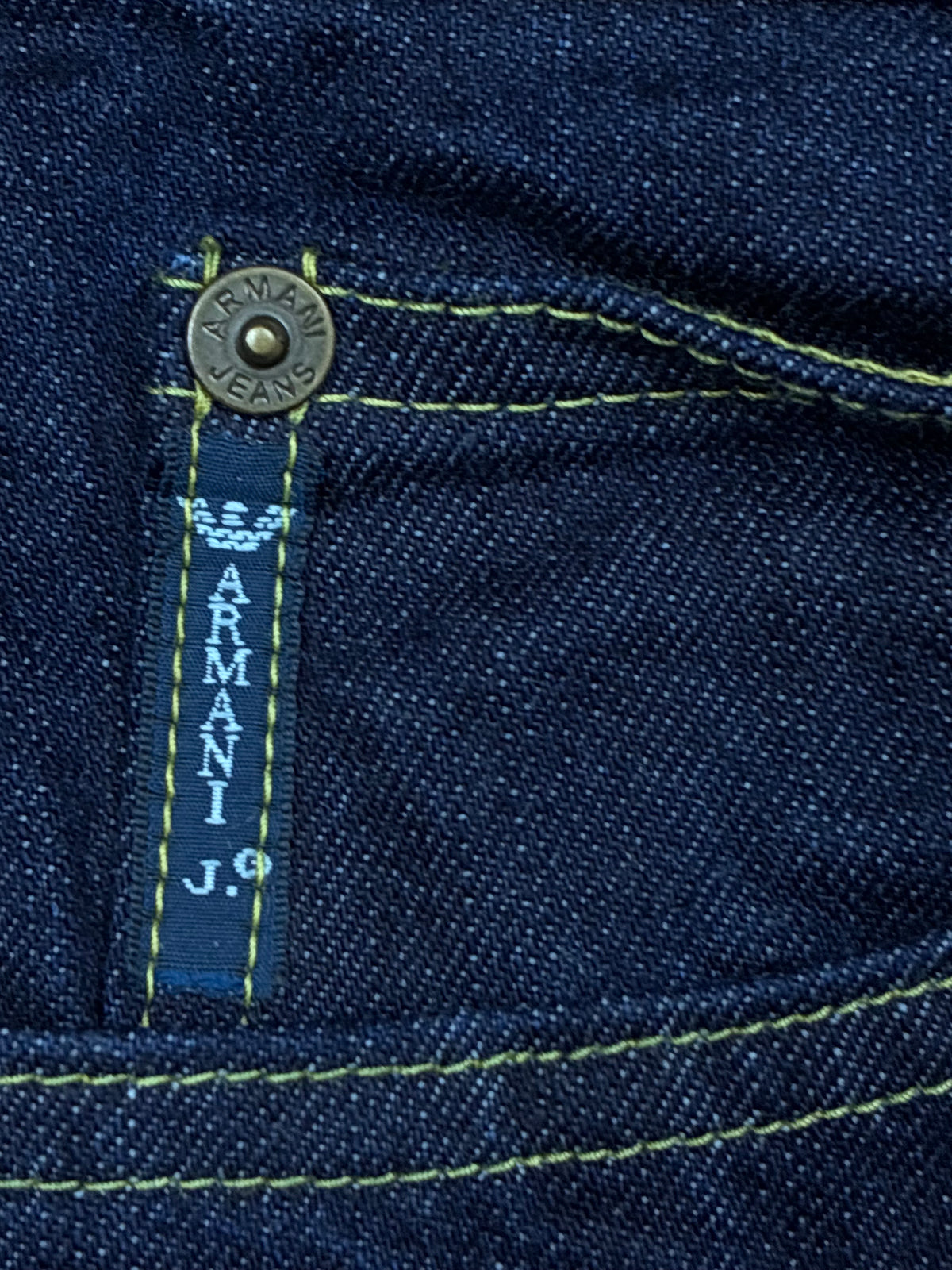 vintage Armani jeans {M}