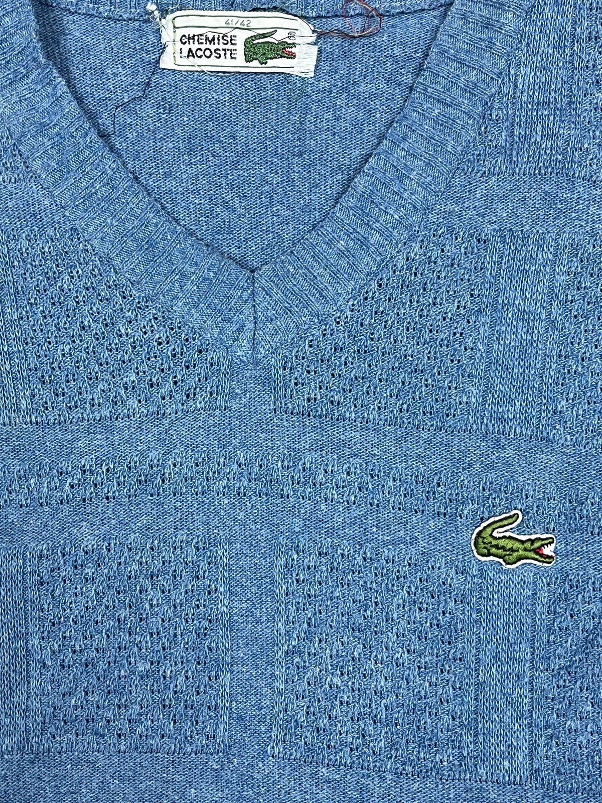 vintage Lacoste knittedsweater {S}