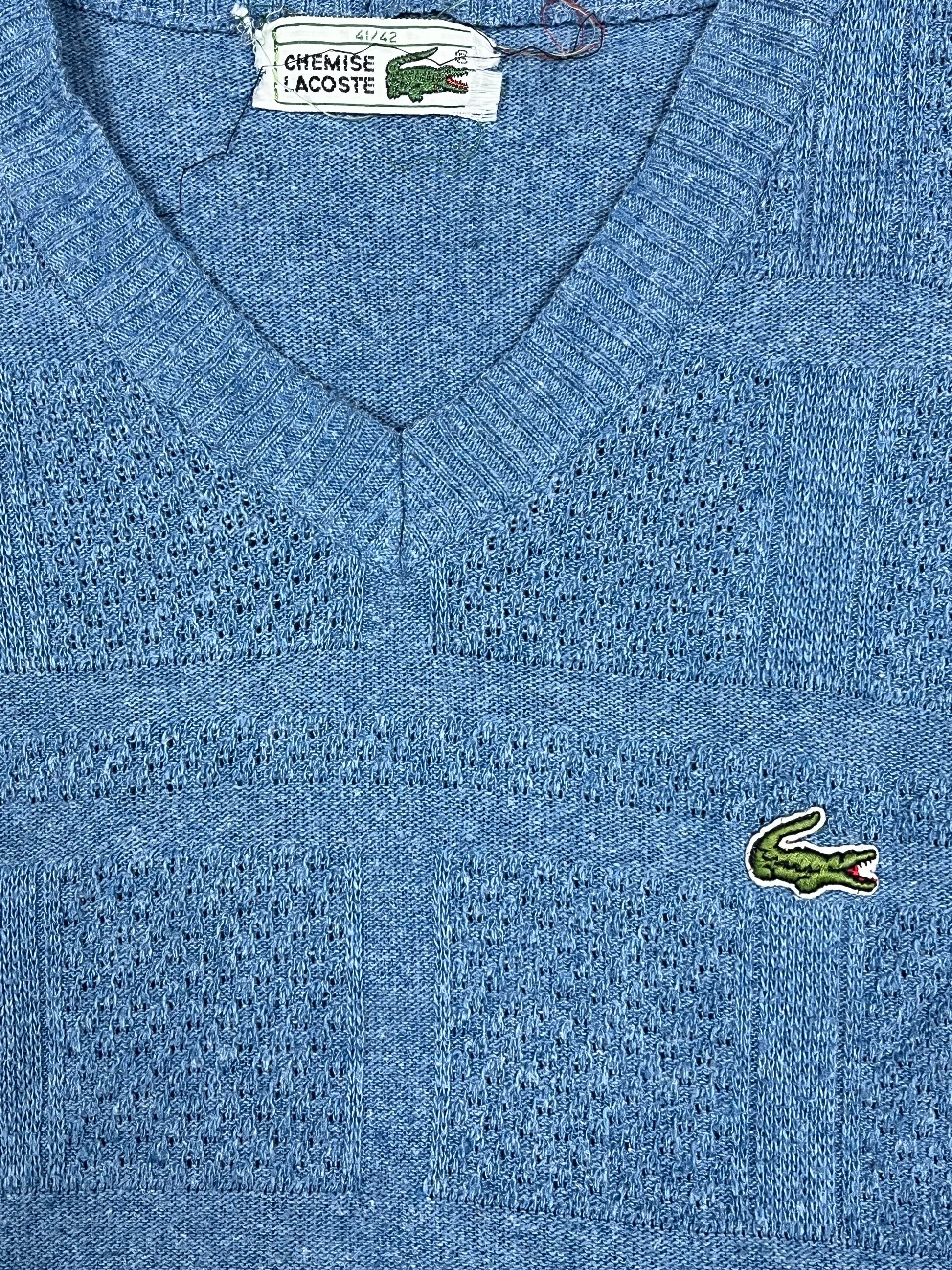 vintage Lacoste knittedsweater {S}