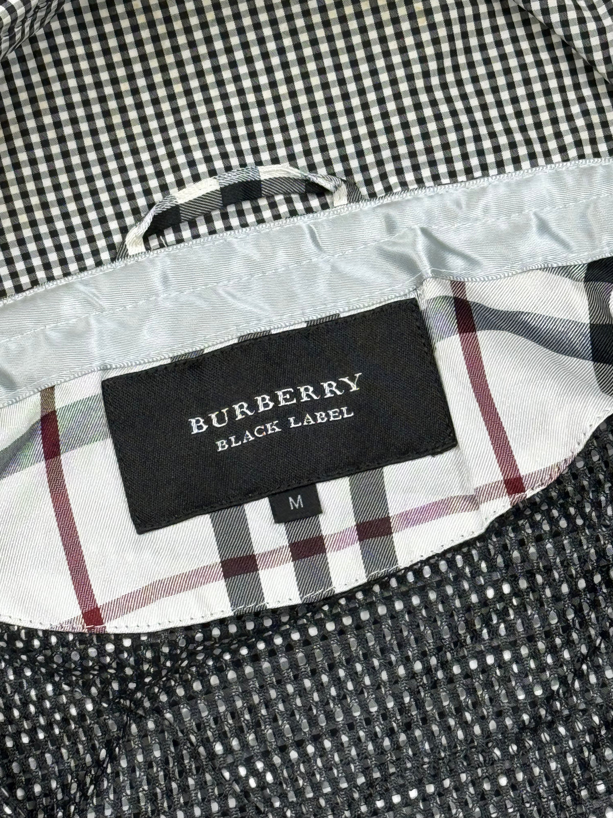 vintage Burberry Black Label windbreaker