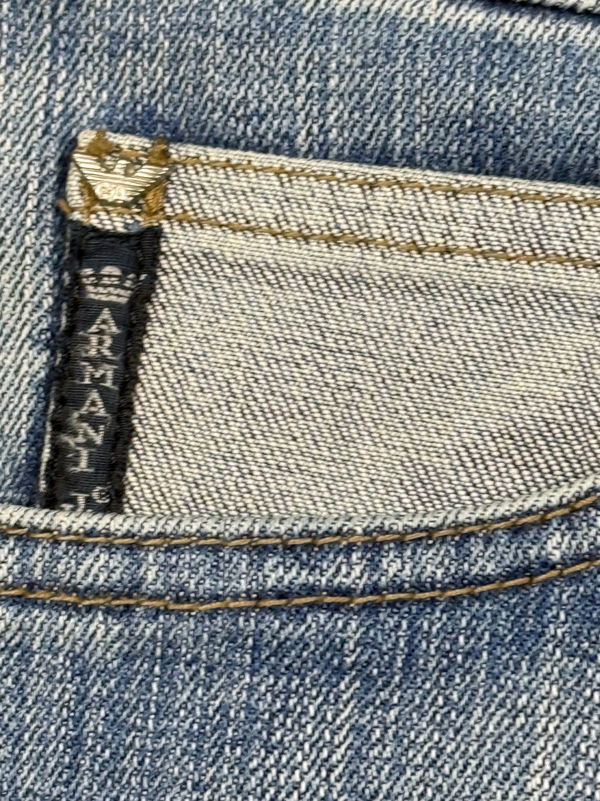 vintage Armani jeans {S}