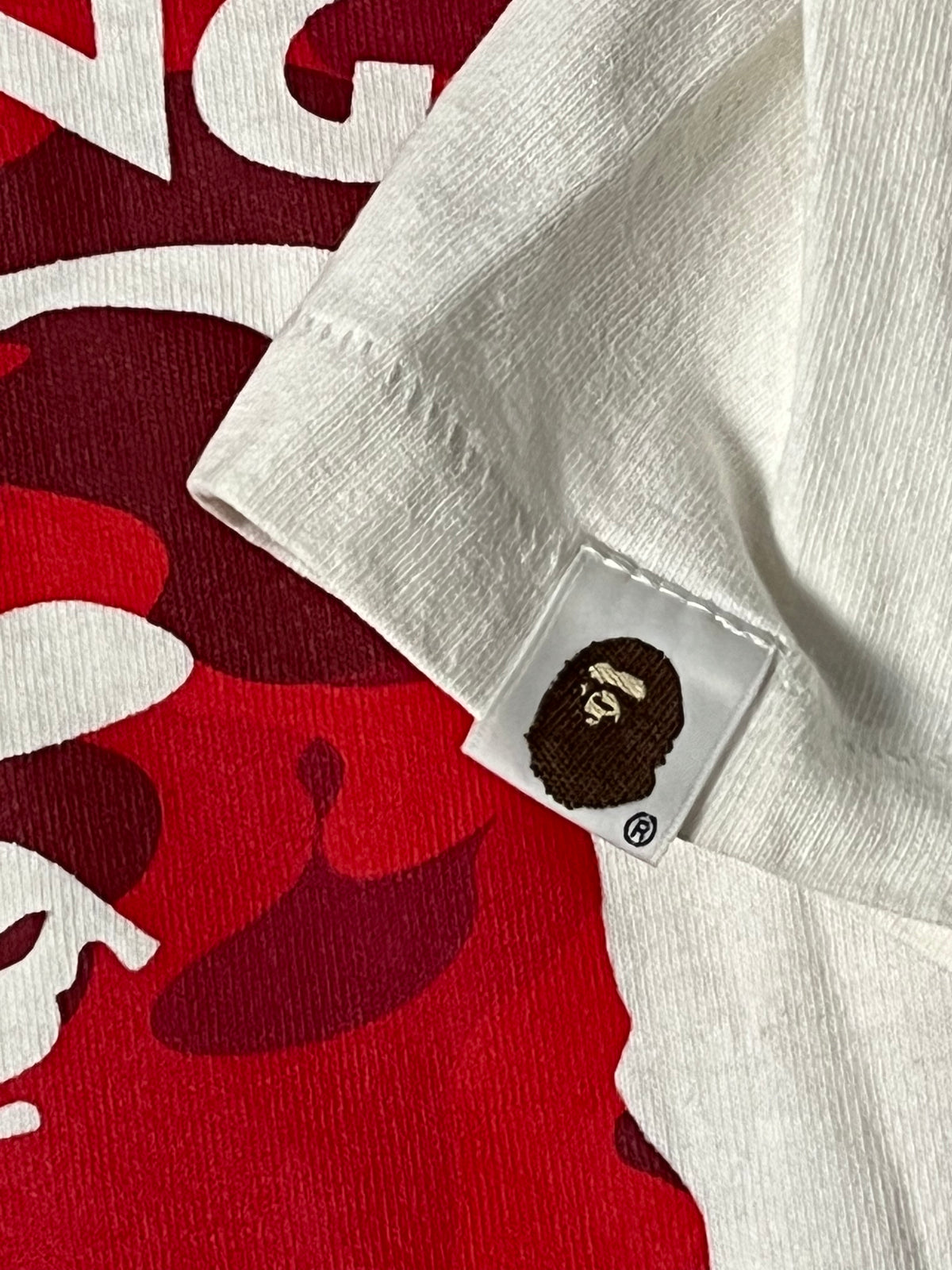 vintage BAPE a bathing ape t-shirt  {S}