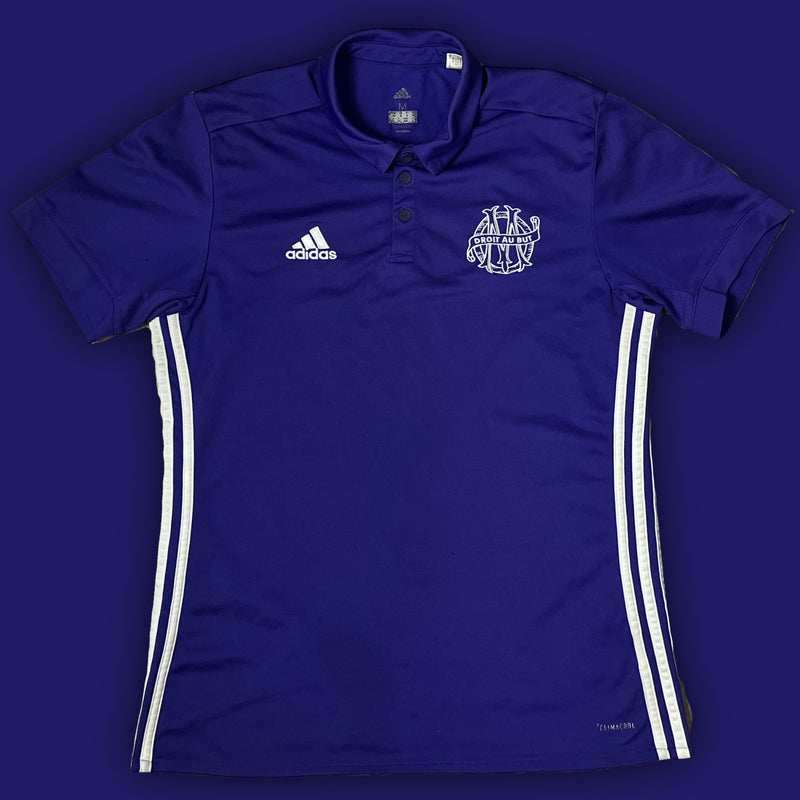 vintage Adidas Olympique Marseille 2017-2018 third jersey {M}