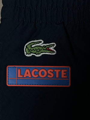 navyblue Lacoste trackpants {S}