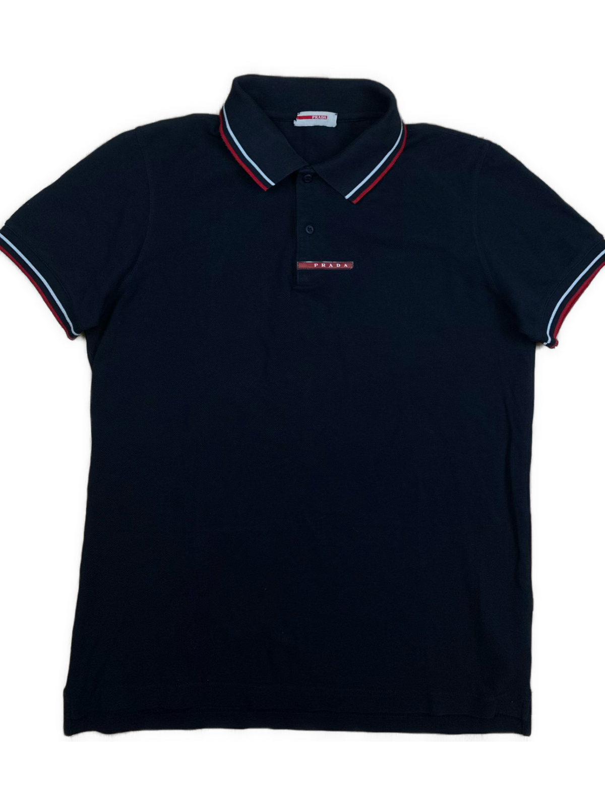 vintage black Prada polo {L}
