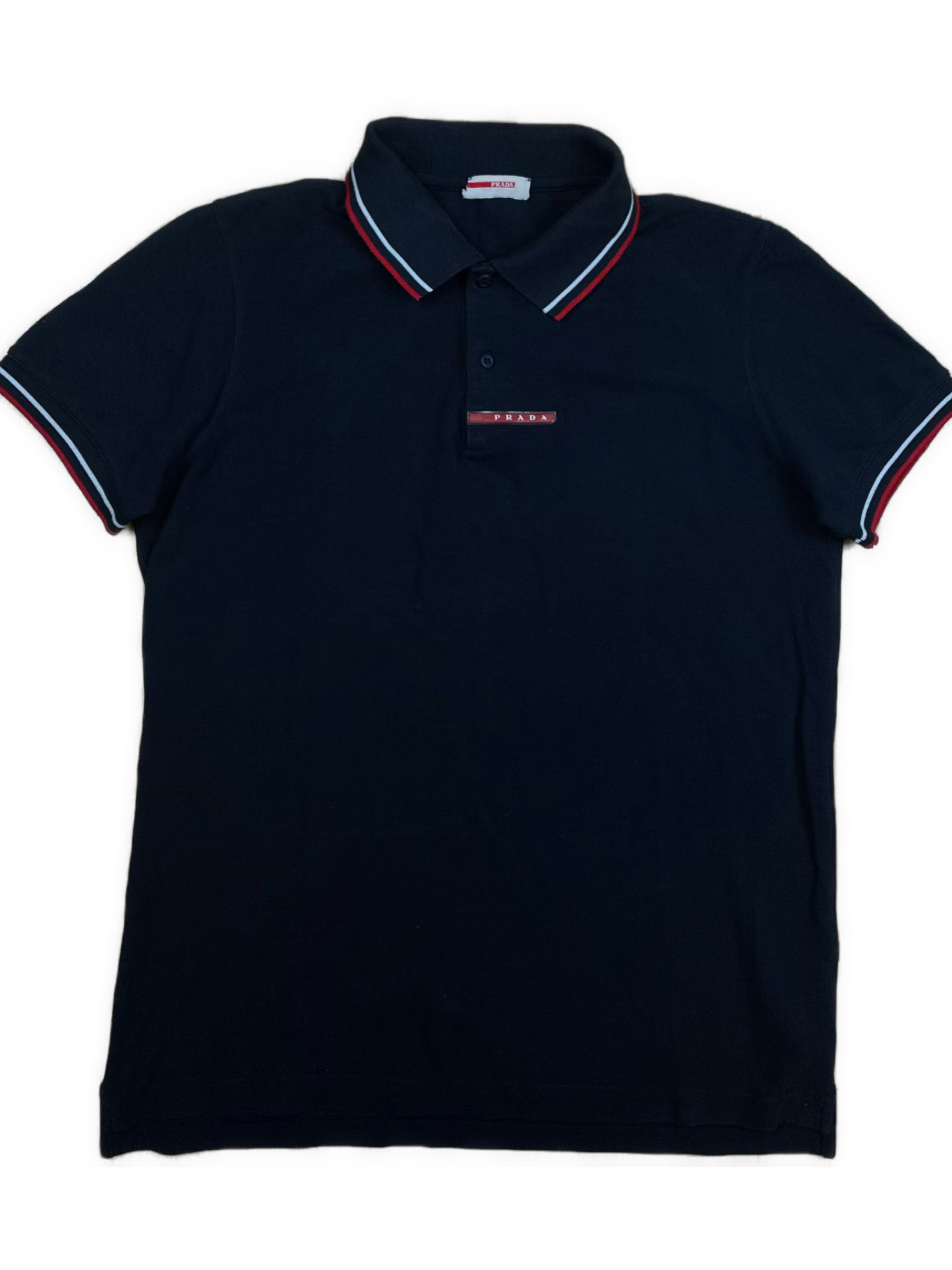 vintage black Prada polo {L}