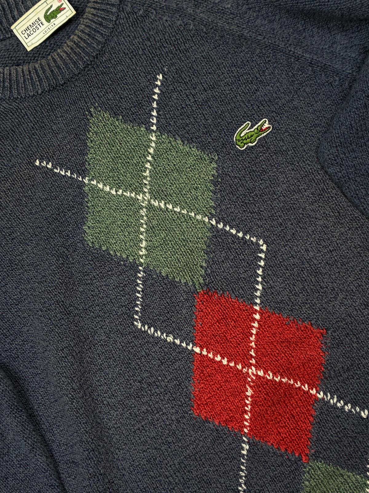 vintage Lacoste knittedsweater {M}