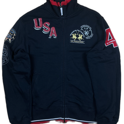 vintage La Martina sweatjacket {L}