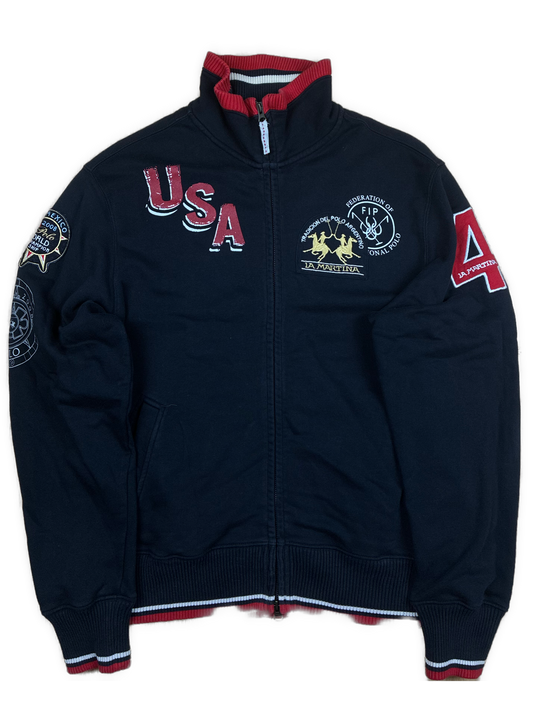 vintage La Martina sweatjacket {L}