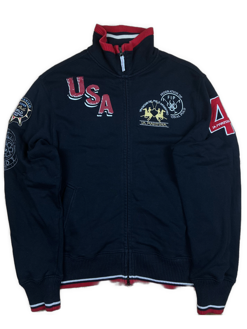 vintage La Martina sweatjacket {L}
