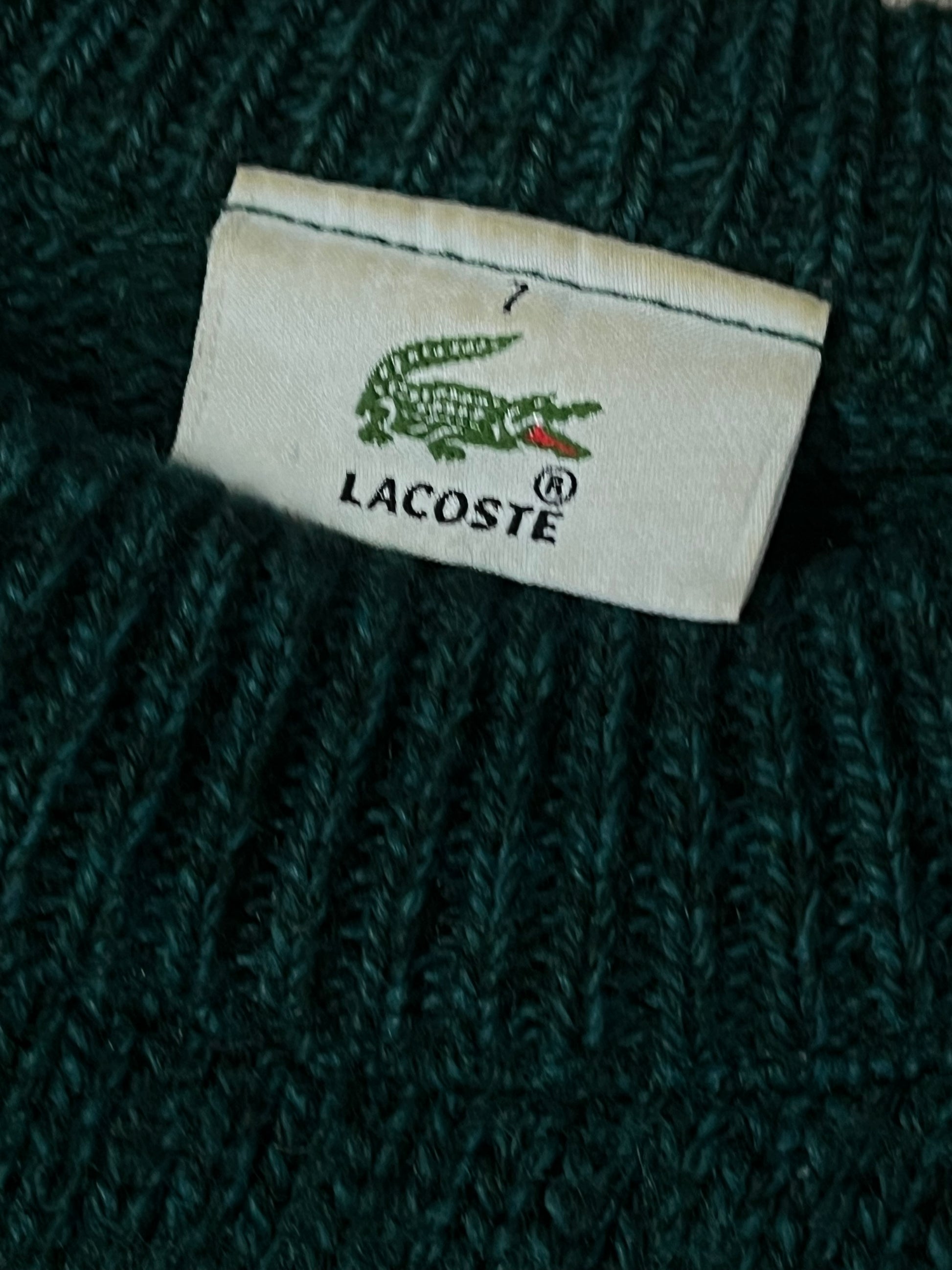 vintage Lacoste knittedsweater {L}