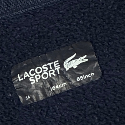 white Lacoste trackjacket {XS}