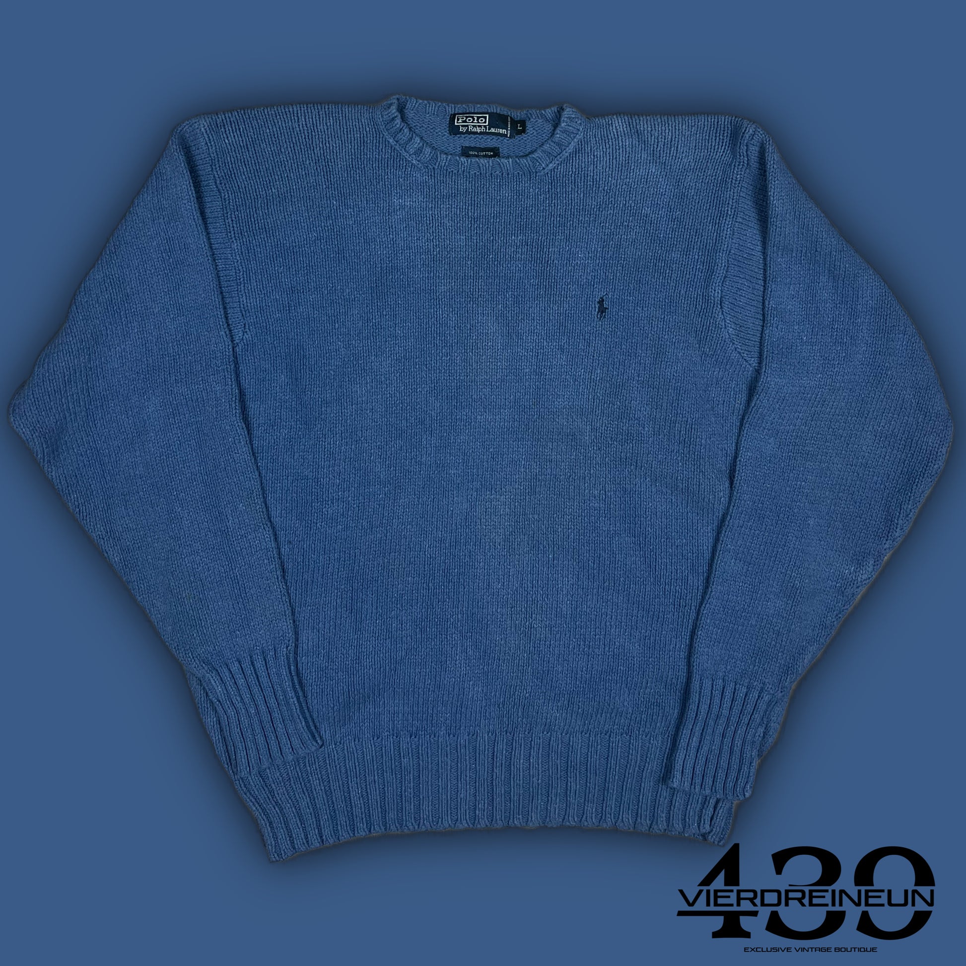 vintage Polo Ralph Lauren knittedsweater {L}