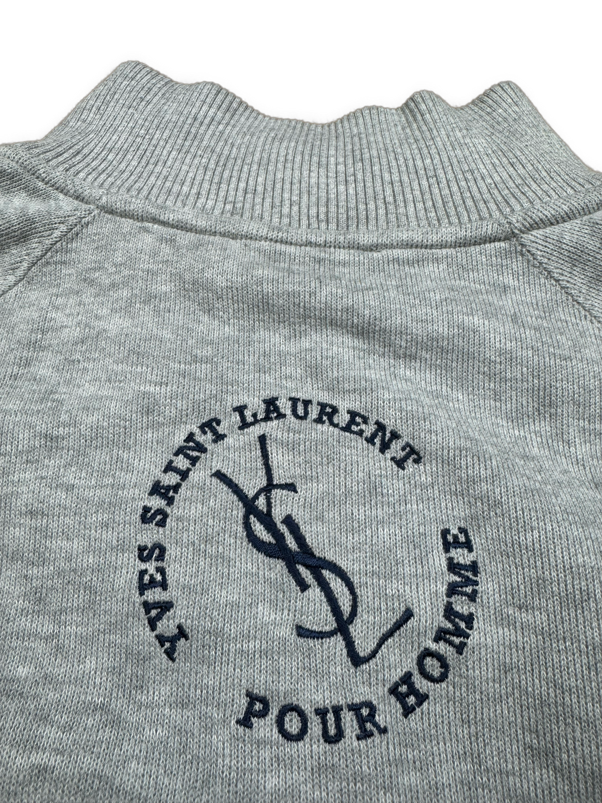 vintage YSL Yves Saint Laurent sweatjacket {L}