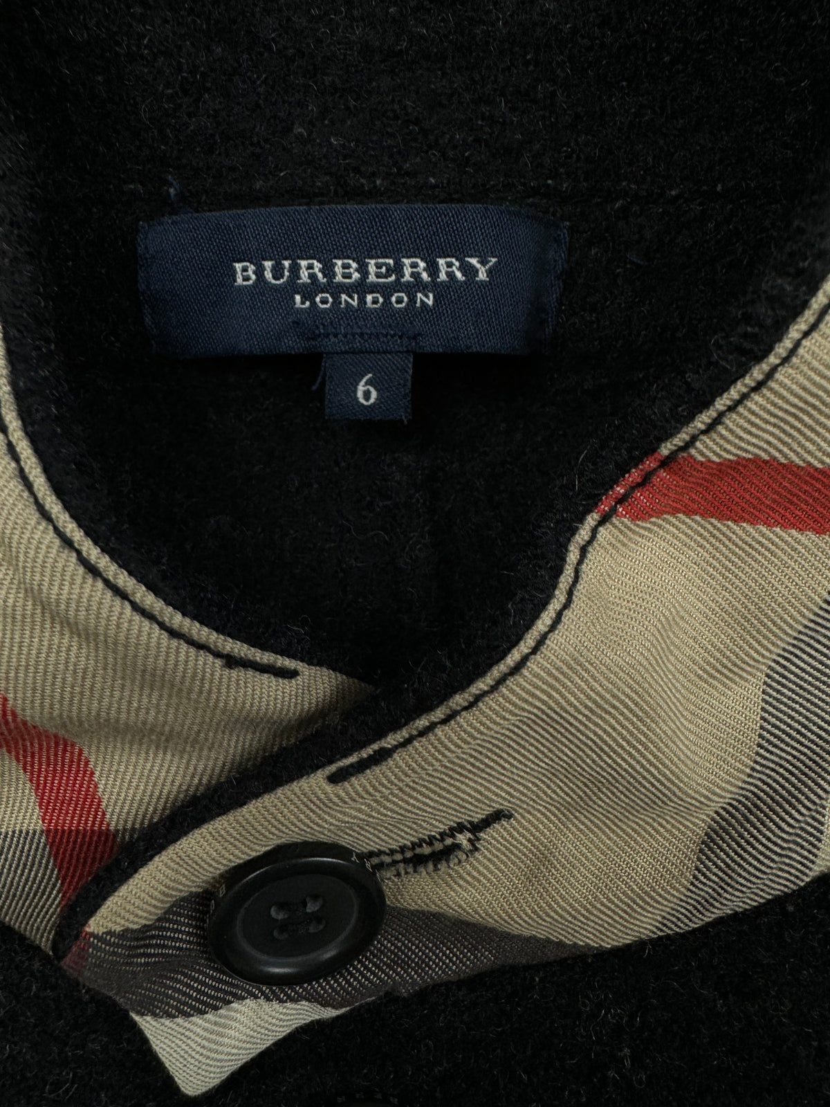 vintage Burberry fleecejacket {XL}