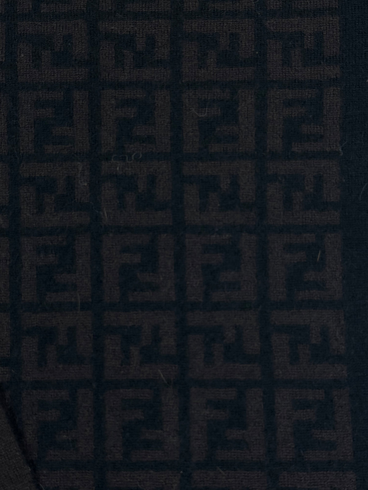 vintage brown Fendi scarf