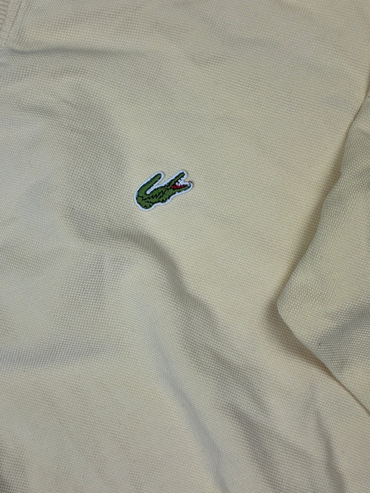 vintage beige Lacoste sweater {L}