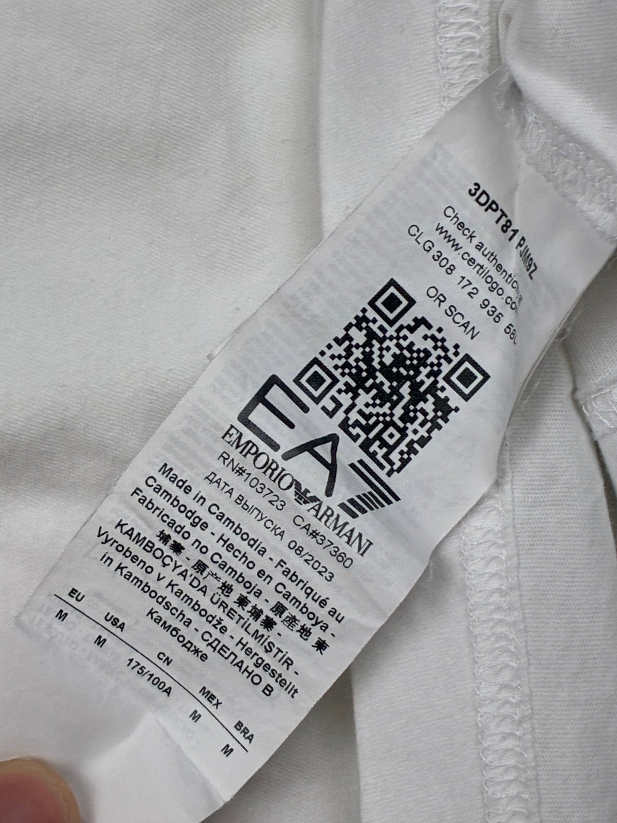 vintage Emporio Armani EA7 t-shirt {M}