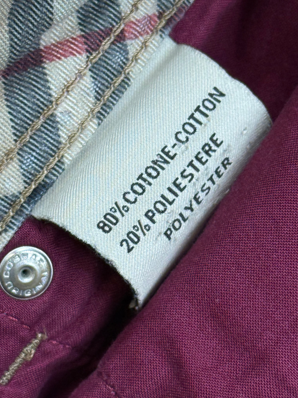 vintage Burberry jeans